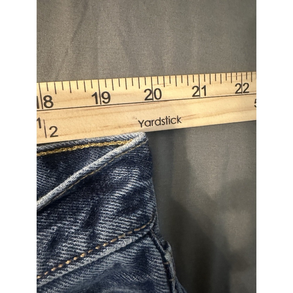 Vintage Levis 501 Jeans Mens 40x32 Blue Denim Button Fly Faded - Picture 5 of 7